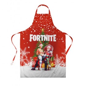 Фартук 3D с принтом FORTNITE НОВОГОДНИЙ в Тюмени,  |  | 2020 | christmas | fortnite | fortnite 2 | fortnite x | marshmello | new year | ninja | santa | маршмелло | ниндзя | новогодний | новый год | санта | фортнайт | фортнайт 2 | фортнайт глава 2