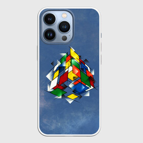 Чехол для iPhone 13 Pro с принтом Кубик Рубика в Тюмени,  |  | mathematica | кубик | магия. формулы | математика | наука | рубика | соберись | технарь