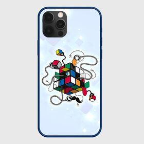 Чехол для iPhone 12 Pro Max с принтом Кубик Рубика в Тюмени, Силикон |  | mathematica | кубик | магия. формулы | математика | наука | рубика | соберись | технарь