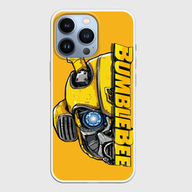 Чехол для iPhone 13 Pro с принтом Transformers Bumblebee в Тюмени,  |  | bumblebee | transformers | автоботы | бамблби | мегатрон | оптимус прайм | роботы | трансформеры