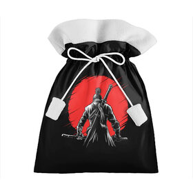 Подарочный 3D мешок с принтом Sekiro: Shadows Die Twice в Тюмени, 100% полиэстер | Размер: 29*39 см | armed | death | die | game | japan | ninja | one | samurai | sekiro | shadow | shinobi | wolf | волк | игра | ниндзя | самураи | самурай | тени | тень | шиноби | япония