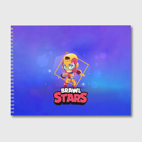 Альбом для рисования с принтом Brawl Stars Max в Тюмени, 100% бумага
 | матовая бумага, плотность 200 мг. | bo | brawl | brock | bull | colt | dynamike | elprimo | jessie | leon | moba | nita | shelly | stars | бо | брок | булл | джесси | динамайк | кольт | леон | нита | шелли | эльпримо