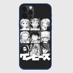 Чехол для iPhone 12 Pro с принтом иероглифы One Piece  в Тюмени, силикон | область печати: задняя сторона чехла, без боковых панелей | anime | kaido | luffy | manga | one piece | theory | zoro | большой куш | ван | луффи | манга | манки д | мульт | пираты | пис | рыжий | сёнэн | сериал | шанкс