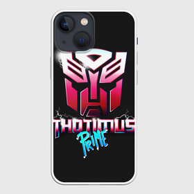 Чехол для iPhone 13 mini с принтом Трансформеры Thotimus Prime в Тюмени,  |  | bumblebee | transformers | автоботы | бамблби | мегатрон | оптимус прайм | роботы | трансформеры