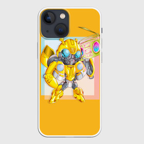 Чехол для iPhone 13 mini с принтом Transformers в Тюмени,  |  | bumblebee | transformers | автоботы | бамблби | мегатрон | оптимус прайм | роботы | трансформеры