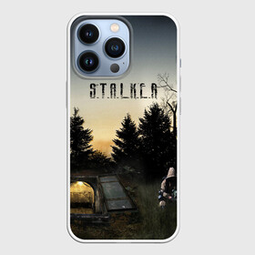 Чехол для iPhone 13 Pro с принтом СТАЛКЕР 1 в Тюмени,  |  | Тематика изображения на принте: s.t.a.l.k.e.r. | stalker | арт | зона | зона отчуждения | игра | мутант | пейзаж | припять | радиация | радиоктивный фон | сталкер | чернобыль