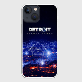 Чехол для iPhone 13 mini с принтом DETROIT:BECOME HUMAN в Тюмени,  |  | action | ai | android | connor | dbhpk19 | detroit become human | game | rk 800 | rk 900 | андроиды | детектив | игра | игры | интерактивное кино | кара | коннор | логотип | маркус | роботы | фирменный стиль | экшн