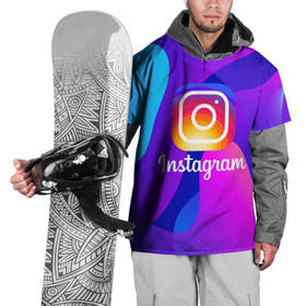 Накидка на куртку 3D с принтом Instagram Exclusive в Тюмени, 100% полиэстер |  | insta | instagram | instagramm | social | видео | инста | инстаграм | инстаграмм | приложение | социальная сеть | фото