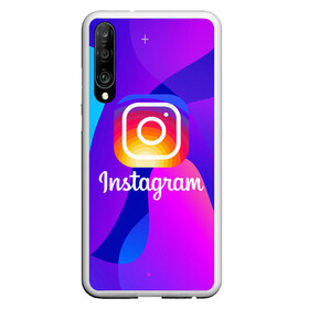 Чехол для Honor P30 с принтом Instagram Exclusive в Тюмени, Силикон | Область печати: задняя сторона чехла, без боковых панелей | Тематика изображения на принте: insta | instagram | instagramm | social | видео | инста | инстаграм | инстаграмм | приложение | социальная сеть | фото