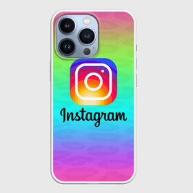 Чехол для iPhone 13 Pro с принтом INSTAGRAM 2020 в Тюмени,  |  | Тематика изображения на принте: insta | instagram | instagramm | social | видео | инста | инстаграм | инстаграмм | приложение | социальная сеть | фото