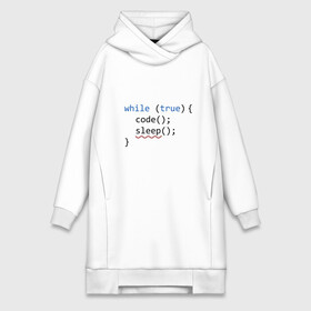 Платье-худи хлопок с принтом Code   sleep в Тюмени,  |  | Тематика изображения на принте: c | c++ | code | coder | computer | hacker | java | programm | tag | жизнь | код | кодер | программа | программист | сон | хакер | хочу спать