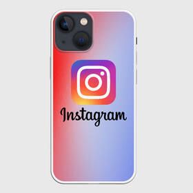 Чехол для iPhone 13 mini с принтом INSTAGRAM в Тюмени,  |  | insta | instagram | instagramm | social | видео | инста | инстаграм | инстаграмм | приложение | социальная сеть | фото