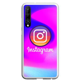 Чехол для Honor P30 с принтом INSTAGRAM в Тюмени, Силикон | Область печати: задняя сторона чехла, без боковых панелей | Тематика изображения на принте: insta | instagram | instagramm | social | видео | инста | инстаграм | инстаграмм | приложение | социальная сеть | фото