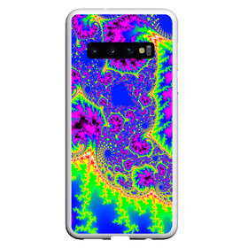 Чехол для Samsung Galaxy S10 с принтом NEON&ACID в Тюмени, Силикон | Область печати: задняя сторона чехла, без боковых панелей | Тематика изображения на принте: abstract | abstraction | texture | абстракция | геометрия | иллюзия | обман зрения | оптический узор | текстура