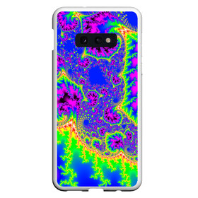 Чехол для Samsung S10E с принтом NEON&ACID в Тюмени, Силикон | Область печати: задняя сторона чехла, без боковых панелей | Тематика изображения на принте: abstract | abstraction | texture | абстракция | геометрия | иллюзия | обман зрения | оптический узор | текстура