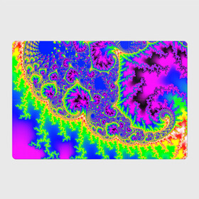 Магнитный плакат 3Х2 с принтом NEON&ACID в Тюмени, Полимерный материал с магнитным слоем | 6 деталей размером 9*9 см | abstract | abstraction | texture | абстракция | геометрия | иллюзия | обман зрения | оптический узор | текстура
