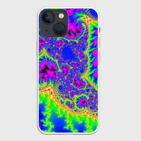 Чехол для iPhone 13 mini с принтом NEONACID в Тюмени,  |  | abstract | abstraction | texture | абстракция | геометрия | иллюзия | обман зрения | оптический узор | текстура