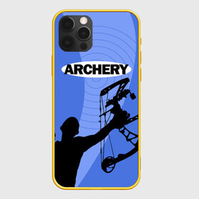 Чехол для iPhone 12 Pro Max с принтом Archery в Тюмени, Силикон |  | archer | archery | bow | bow hunter | bowhunter | лук | лучник | стрельба из лука