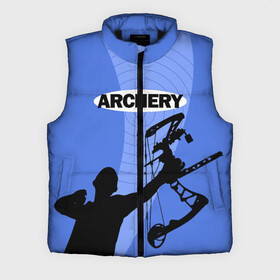 Мужской жилет утепленный 3D с принтом Archery в Тюмени,  |  | archer | archery | bow | bow hunter | bowhunter | лук | лучник | стрельба из лука