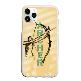 Чехол для iPhone 11 Pro Max матовый с принтом Archer в Тюмени, Силикон |  | archer | archery | bow | bow hunter | bowhunter | лук | лучник | стрельба из лука