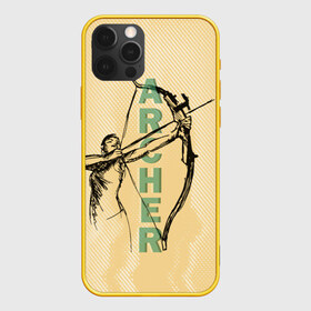 Чехол для iPhone 12 Pro Max с принтом Archer в Тюмени, Силикон |  | archer | archery | bow | bow hunter | bowhunter | лук | лучник | стрельба из лука