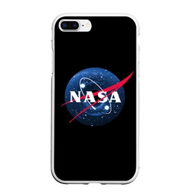 Чехол для iPhone 7Plus/8 Plus матовый с принтом NASA Black Hole в Тюмени, Силикон | Область печати: задняя сторона чехла, без боковых панелей | black hole | mars | nasa | space | stars | x | галактика | дыра | звезда | звезды | илон | космос | марс | маск | наса | черная | черная дыра