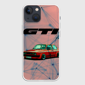 Чехол для iPhone 13 mini с принтом Volkswagen в Тюмени,  |  | gti | volkswagen | авто | автомобиль | гольф | машина