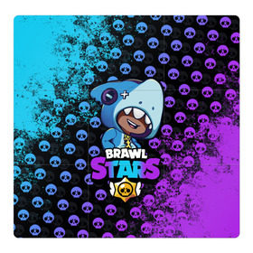 Магнитный плакат 3Х3 с принтом Brawl Stars LEON SHARK в Тюмени, Полимерный материал с магнитным слоем | 9 деталей размером 9*9 см | Тематика изображения на принте: 8 bit | 8 бит | brawl | brawl stars | crow | leon | shark | stars | акула | бравл | бравл старс | браво старс | игра | компьютерная | кров | леон | леон акула | онлайн | старс | шарк