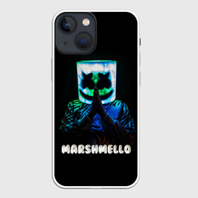 Чехол для iPhone 13 mini с принтом Marshmello в Тюмени,  |  | marshmello | диджей | клуб | клубная музыка | маршмеллоу | маршмэлло | маршмэллоу | музыка | электронная