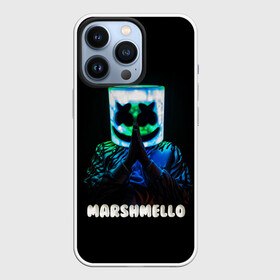 Чехол для iPhone 13 Pro с принтом Marshmello в Тюмени,  |  | marshmello | диджей | клуб | клубная музыка | маршмеллоу | маршмэлло | маршмэллоу | музыка | электронная