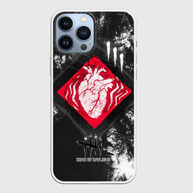 Чехол для iPhone 13 Pro Max с принтом DBD   beating heart в Тюмени,  |  | daylight | dead | game | horror | logo | survival | игра | лес | лого | хоррор