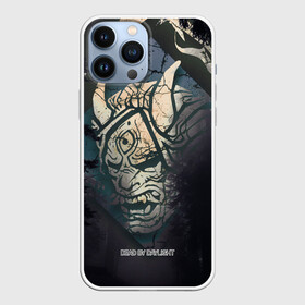 Чехол для iPhone 13 Pro Max с принтом DBD   monster from forest в Тюмени,  |  | Тематика изображения на принте: daylight | dead | game | horror | logo | survival | игра | лес | лого | хоррор