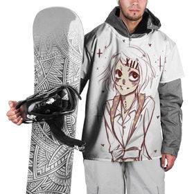 Накидка на куртку 3D с принтом Сузуя Джузо в Тюмени, 100% полиэстер |  | Тематика изображения на принте: аниме | персонаж | рисунок | сузуя джузо | токийский гуль