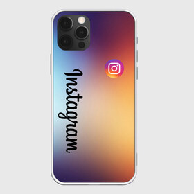 Чехол для iPhone 12 Pro Max с принтом Instagram в Тюмени, Силикон |  | Тематика изображения на принте: 