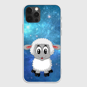 Чехол для iPhone 12 Pro Max с принтом Овечка в Тюмени, Силикон |  | детство | животные | забавный | копыта | кудряшки | лес | мохнатый | овечка | овца | пастбище | поле | уши | шерсть