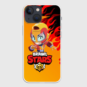 Чехол для iPhone 13 mini с принтом BRAWL STARS MAX. в Тюмени,  |  | bib | brawl stars | bull | colt | crow | leon | leon shark | max | moba | sally leon | shark | акула | берли | биби | бравл старс | ворон | жанр | игра | кольт | леон | леон акула | макс | нита | спайк | шелли