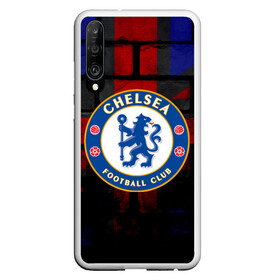 Чехол для Honor P30 с принтом Chelsea в Тюмени, Силикон | Область печати: задняя сторона чехла, без боковых панелей | chelsea | англия | футбол | челси