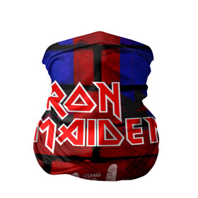 Бандана-труба 3D с принтом Iron Maiden в Тюмени, 100% полиэстер, ткань с особыми свойствами — Activecool | плотность 150‒180 г/м2; хорошо тянется, но сохраняет форму | iron maiden | англия | британия | металл | музыка | рок