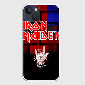 Чехол для iPhone 13 с принтом Iron Maiden в Тюмени,  |  | iron maiden | англия | британия | металл | музыка | рок