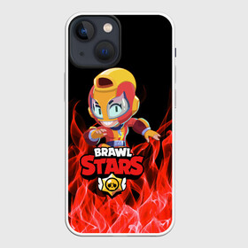 Чехол для iPhone 13 mini с принтом BRAWL STARS MAX. в Тюмени,  |  | bib | brawl stars | bull | colt | crow | leon | leon shark | max | moba | sally leon | shark | акула | берли | биби | бравл старс | ворон | жанр | игра | кольт | леон | леон акула | макс | нита | спайк | шелли