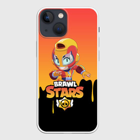 Чехол для iPhone 13 mini с принтом BRAWL STARS MAX. в Тюмени,  |  | bib | brawl stars | bull | colt | crow | leon | leon shark | max | moba | sally leon | shark | акула | берли | биби | бравл старс | ворон | жанр | игра | кольт | леон | леон акула | макс | нита | спайк | шелли