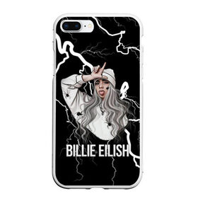 Чехол для iPhone 7Plus/8 Plus матовый с принтом BILLIE EILISH в Тюмени, Силикон | Область печати: задняя сторона чехла, без боковых панелей | ayelish | bad guy | bellyache | bilie eilish | bilie elish | billie | billie eilish | eilish | electronic | elish | music | били айлиш | билли айлиш | эйлиш | элиш