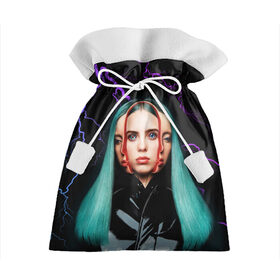 Подарочный 3D мешок с принтом BILLIE EILISH в Тюмени, 100% полиэстер | Размер: 29*39 см | ayelish | bad guy | bellyache | bilie eilish | bilie elish | billie | billie eilish | eilish | electronic | elish | music | били айлиш | билли айлиш | эйлиш | элиш