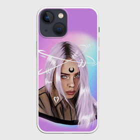 Чехол для iPhone 13 mini с принтом BILLIE EILISH в Тюмени,  |  | ayelish | bad guy | bellyache | bilie eilish | bilie elish | billie | billie eilish | eilish | electronic | elish | music | били айлиш | билли айлиш | эйлиш | элиш