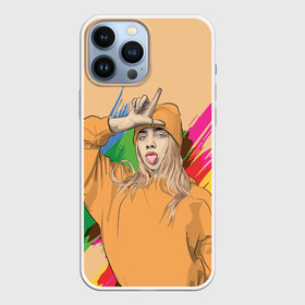 Чехол для iPhone 13 Pro Max с принтом BILLIE EILISH в Тюмени,  |  | Тематика изображения на принте: ayelish | bad guy | bellyache | bilie eilish | bilie elish | billie | billie eilish | eilish | electronic | elish | music | били айлиш | билли айлиш | эйлиш | элиш