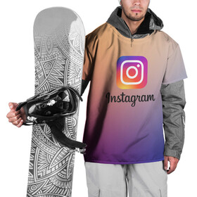 Накидка на куртку 3D с принтом ИНСТАГРАМ в Тюмени, 100% полиэстер |  | insta | instagram | instagramm | social | видео | инста | инстаграм | инстаграмм | приложение | социальная сеть | фото