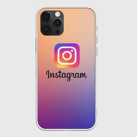 Чехол для iPhone 12 Pro Max с принтом ИНСТАГРАМ в Тюмени, Силикон |  | Тематика изображения на принте: insta | instagram | instagramm | social | видео | инста | инстаграм | инстаграмм | приложение | социальная сеть | фото