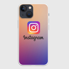 Чехол для iPhone 13 mini с принтом ИНСТАГРАМ в Тюмени,  |  | insta | instagram | instagramm | social | видео | инста | инстаграм | инстаграмм | приложение | социальная сеть | фото