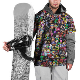 Накидка на куртку 3D с принтом Brawl Stars персонажи в Тюмени, 100% полиэстер |  | Тематика изображения на принте: 8 бит | бравл старс | булл | джесси | динамайк | кольт | нита | паттерн | стикербомбинг | толпа | шелли | эмз