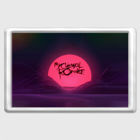 Магнит 45*70 с принтом MCR Logo в Тюмени, Пластик | Размер: 78*52 мм; Размер печати: 70*45 | Тематика изображения на принте: 2007 | chemical | emo | logo | mcr | rock | romance | вокалист | группа | джерард | лого | рок | уэйн | эмо